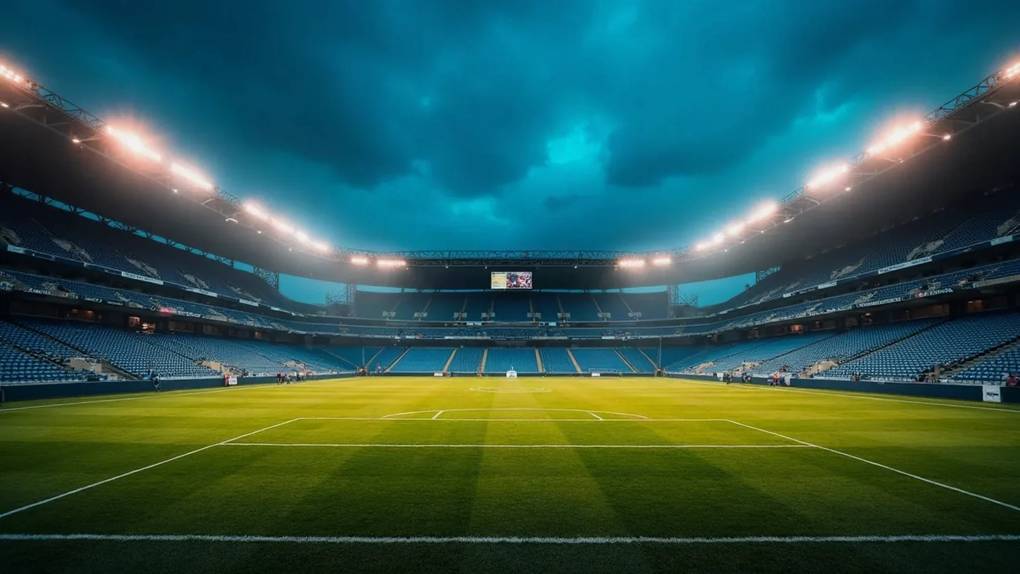 Photographie éditoriale décorative d’un espace sportif